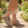 Floral pattern Vellies