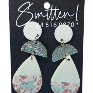 Handmade Polymer Clay dangle Earrings 