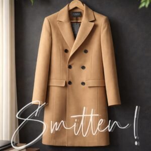 Alternative view of Stylish Overcoat - BEIGE