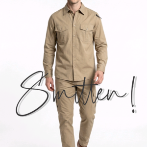 Royal Enfield beige field shirt