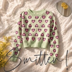 Alternative view of Cropped Crewneck Sweater 