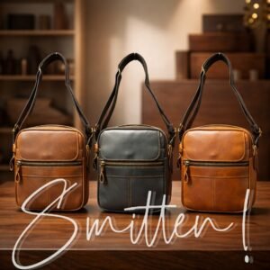 Genuine Leather crossbody shoulder bag