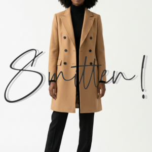 Stylish Ladies Overcoat - BEIGE