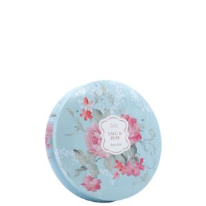 Peony Rose - Fragranced Talc In Tin With Powder Puff