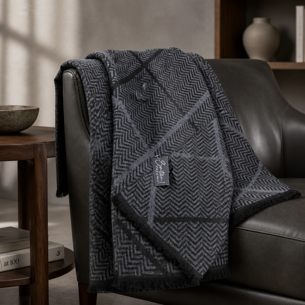 Men's winter scarves - Image 4