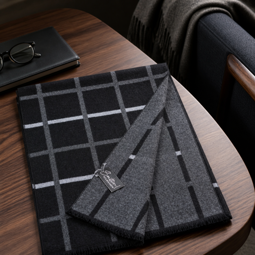 Men's winter scarves - Image 8