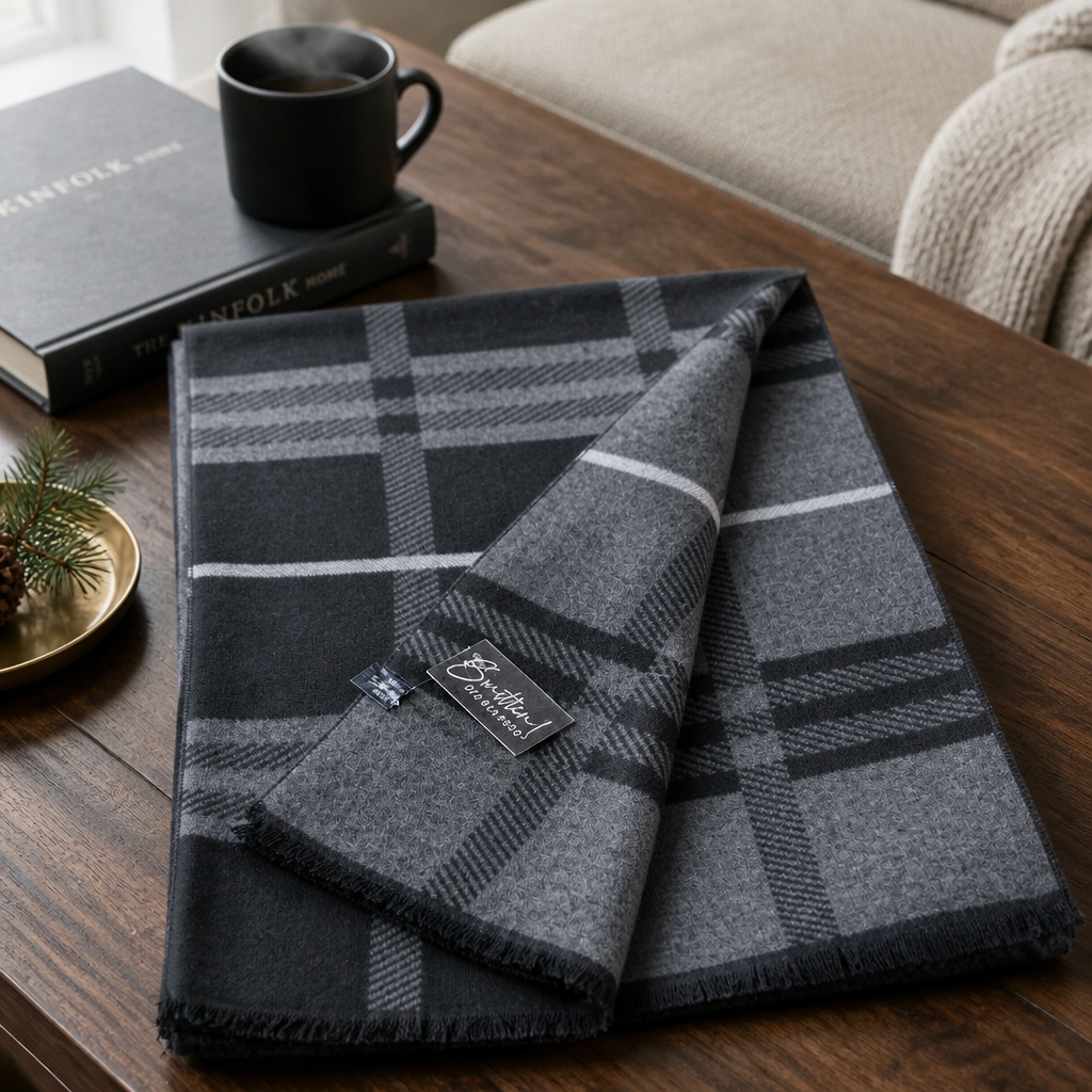 Men's winter scarves - Image 9