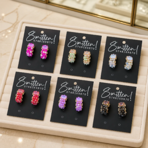 Costume Jewelry Huggee earrings.