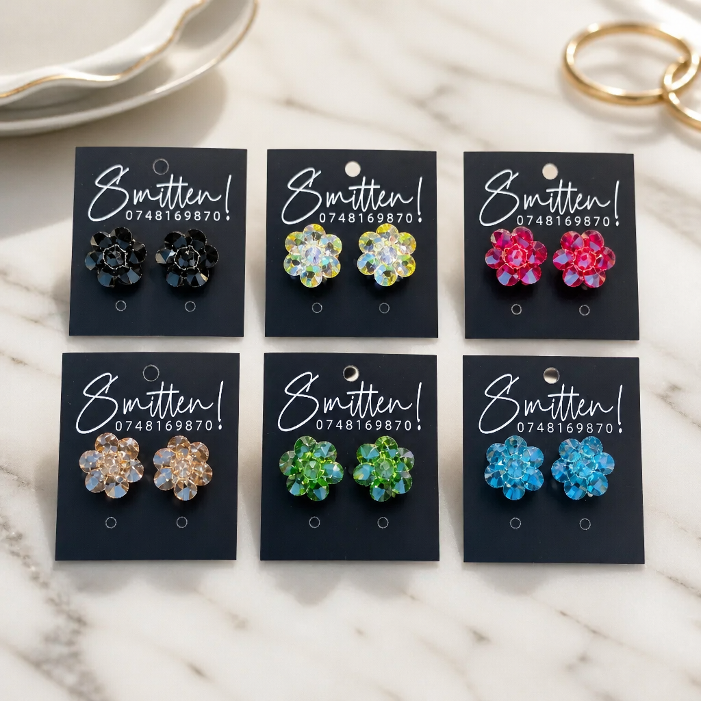 Flower-shaped Stud Earrings
