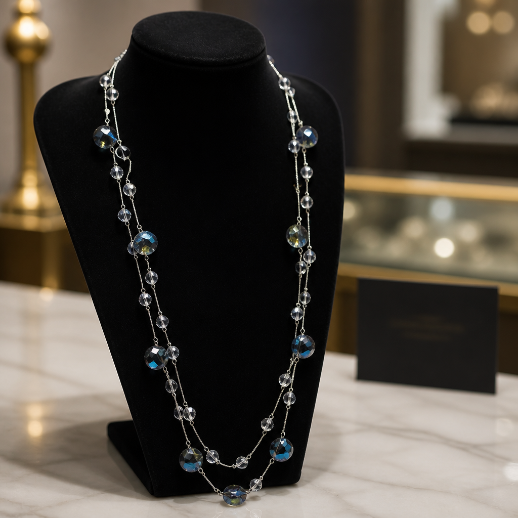 Layered Station Necklace - Image 5