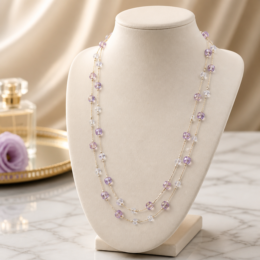 Layered Station Necklace - Image 6