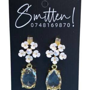 Elegant Gold-toned Drop Earrings