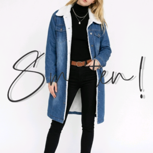 Alternative view of Longline Denim Coat