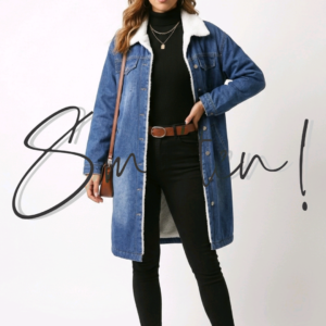 Longline Denim Coat