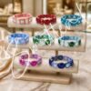 Crystal Gemstones Stretch Bracelet