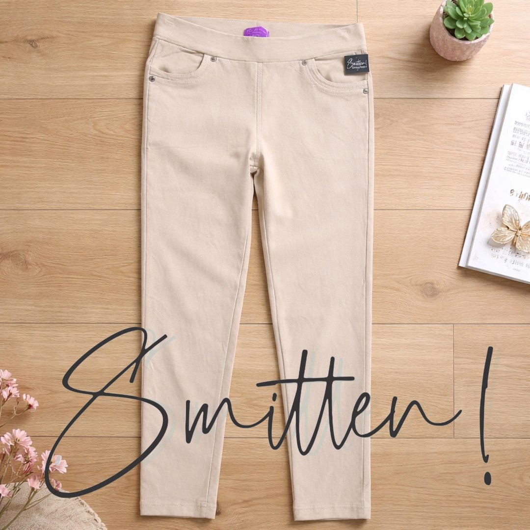 Skinny pants Khaki - Image 4