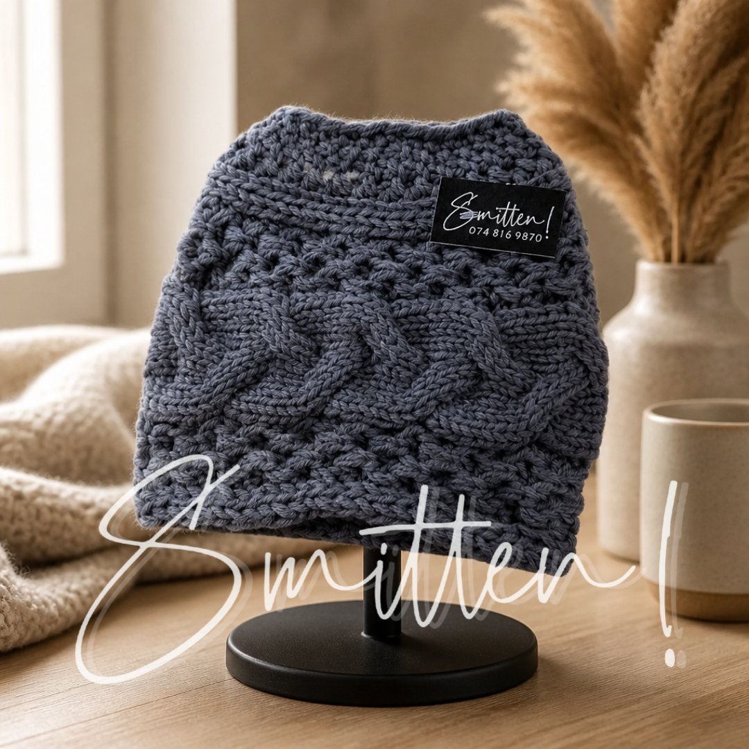 Winter Headband / Hair accessory / Chunky-knit ear warmer - Image 5