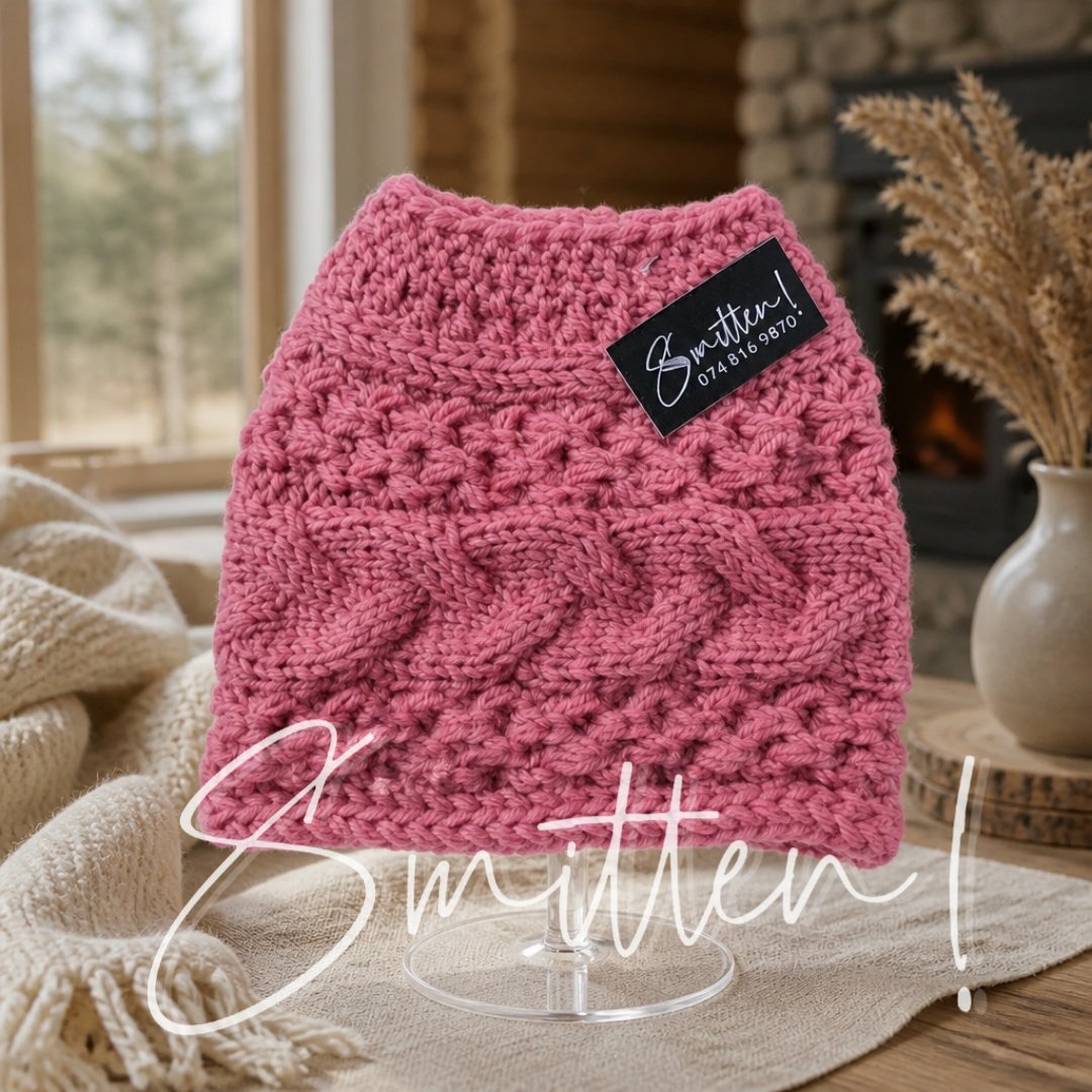 Winter Headband / Hair accessory / Chunky-knit ear warmer - Image 6
