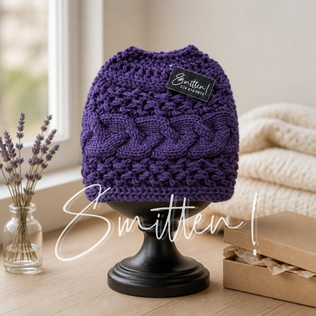 Winter Headband / Hair accessory / Chunky-knit ear warmer - Image 9