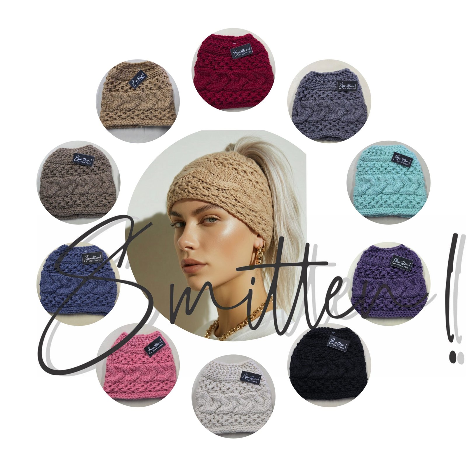 Winter Headband / Hair accessory / Chunky-knit ear warmer