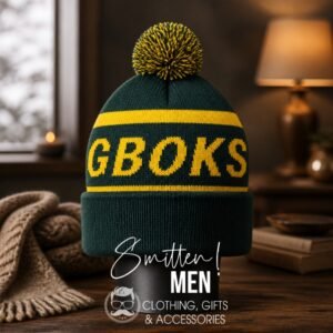 Classic supporter winter bobble beanie.