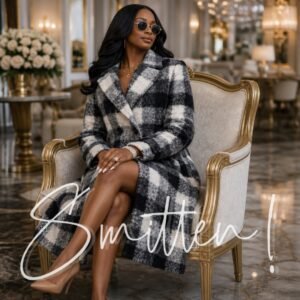 Brushed Wool-blend Overcoat
