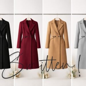 Alternative view of  Tailored Longline Coat - Black