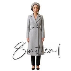  Tailored Longline Coat - Grey