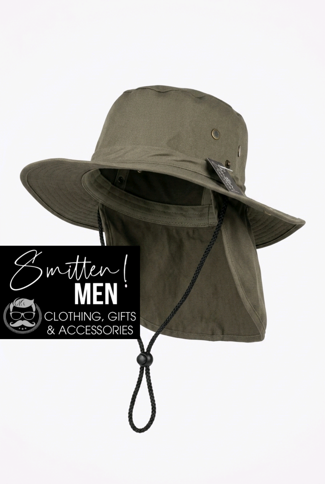 Bucket Hat with Flap