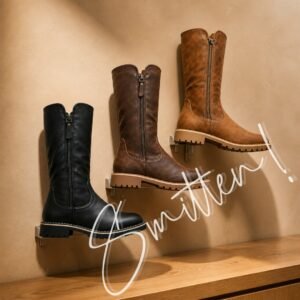 Alternative view of Long Winter Boot - Coffee