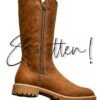 Long Winter Boot - Khaki