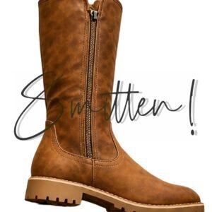 Long Winter Boot - Khaki