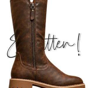 Long Winter Boot - Coffee