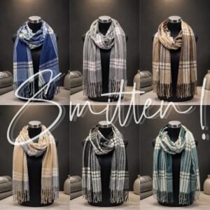 Plaid Winter Scarf