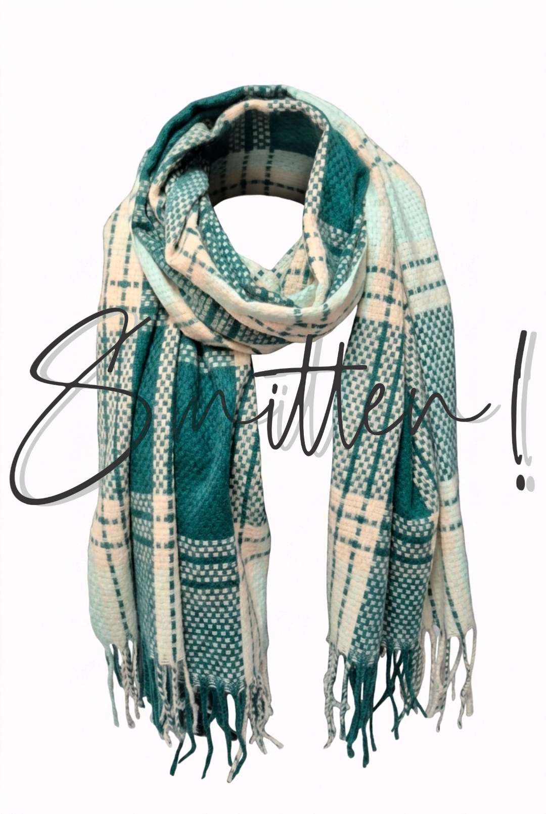 Plaid Winter Scarf - Image 3