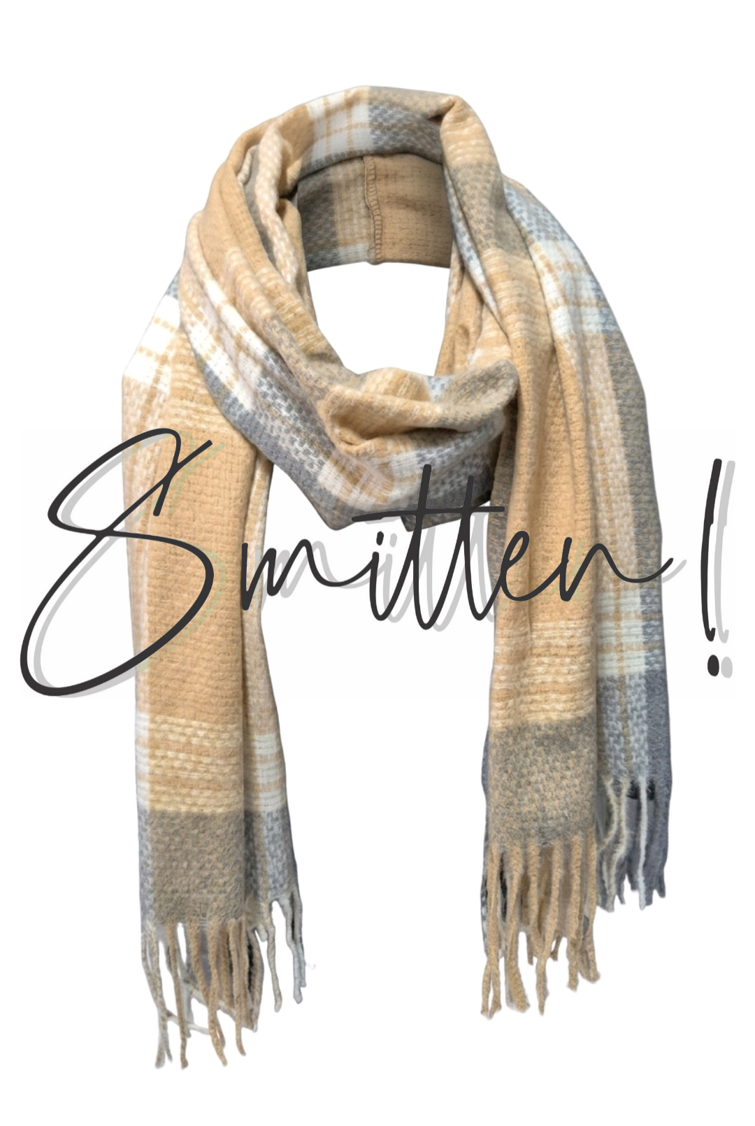 Plaid Winter Scarf - Image 5