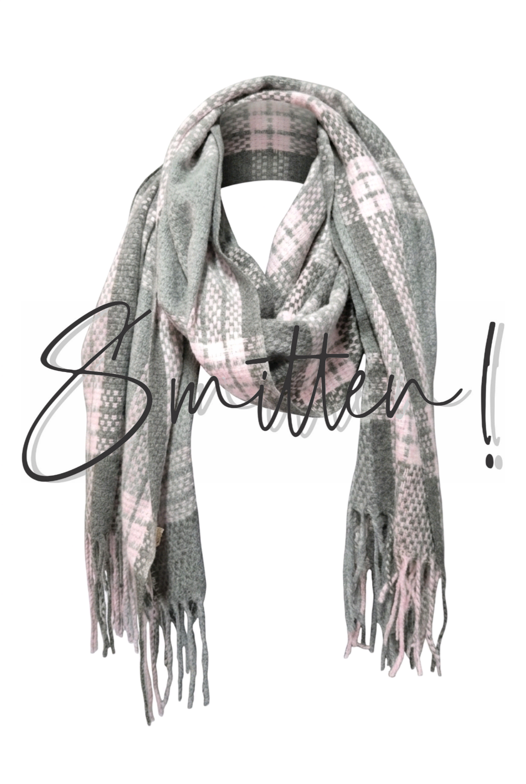 Plaid Winter Scarf - Image 7
