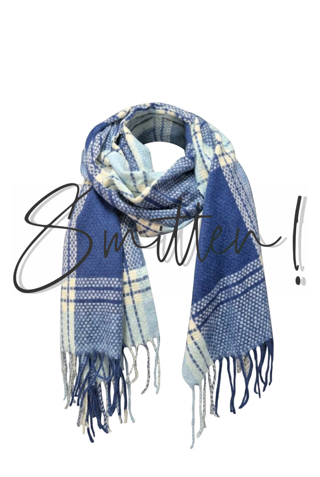Plaid Winter Scarf - Image 8