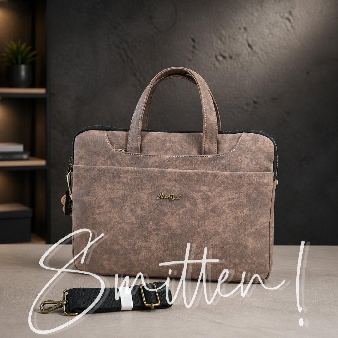 Cotton Road Padded Laptop Shoulder Bag - Image 5