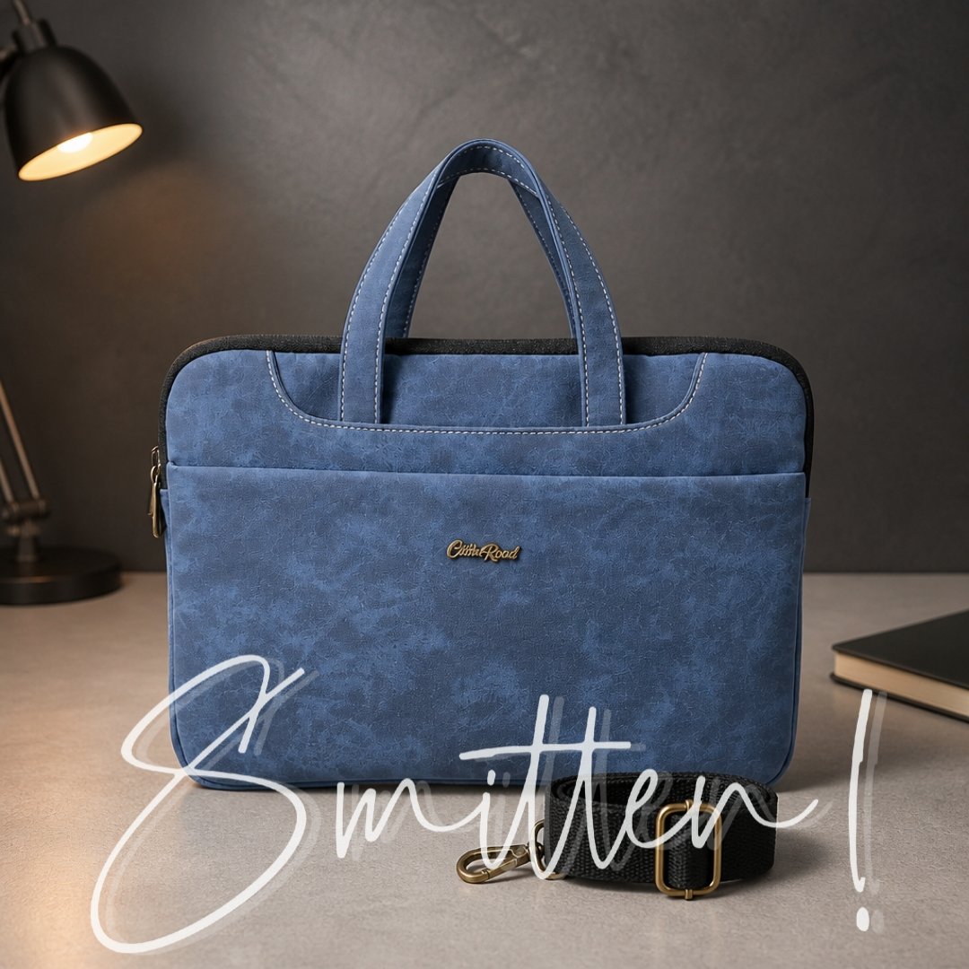 Cotton Road Padded Laptop Shoulder Bag - Image 6