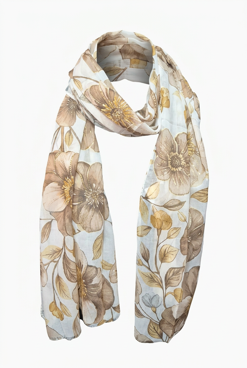 Patterned, Colorful Scarves - Image 5