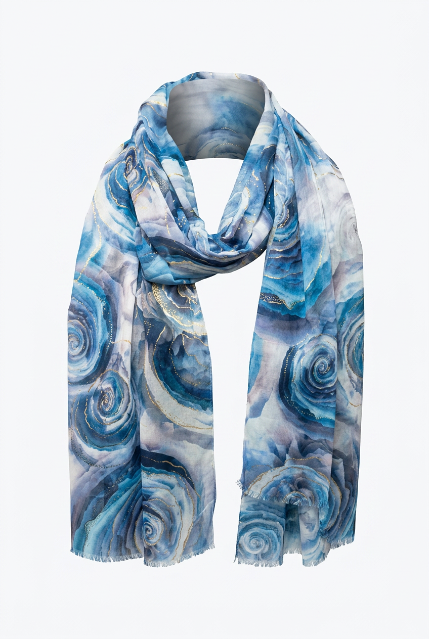 Patterned, Colorful Scarves - Image 11