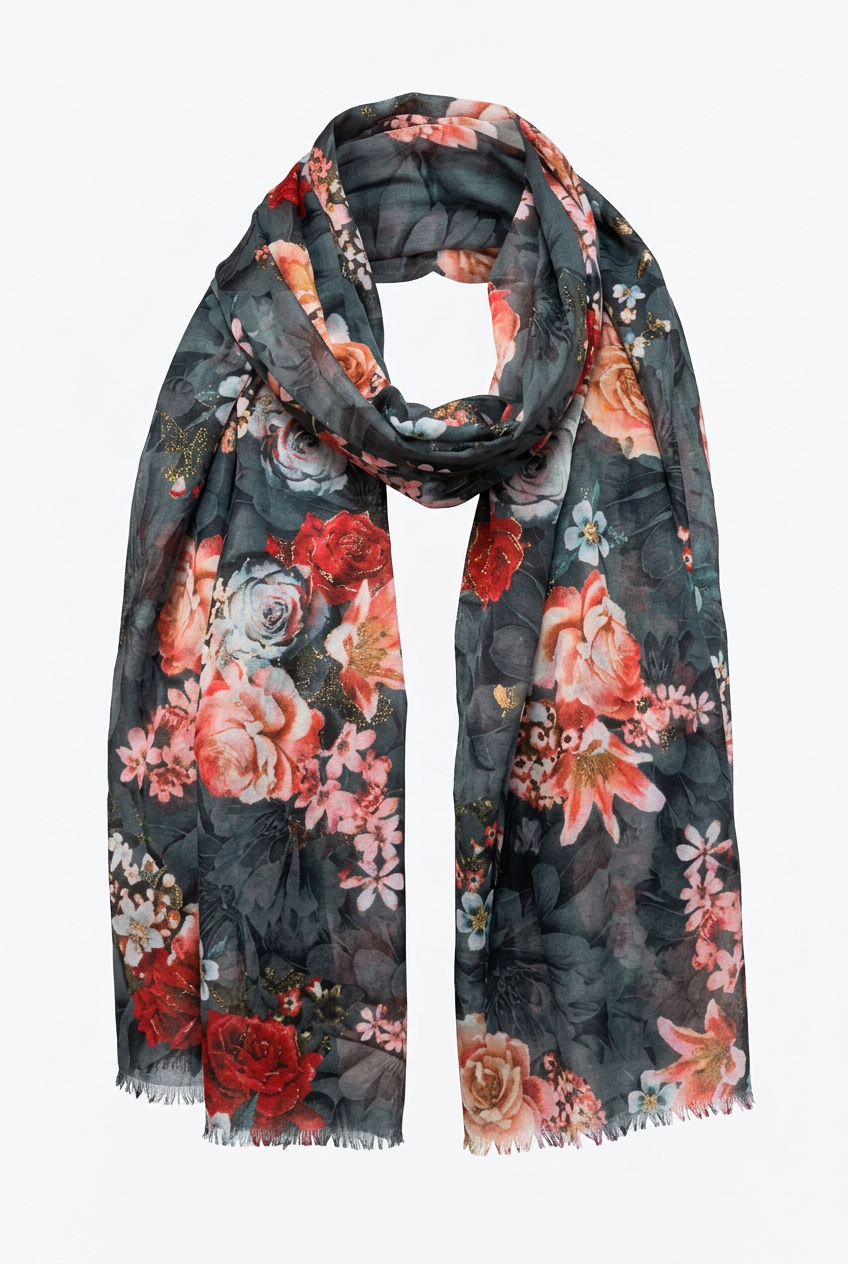 Patterned, Colorful Scarves - Image 13