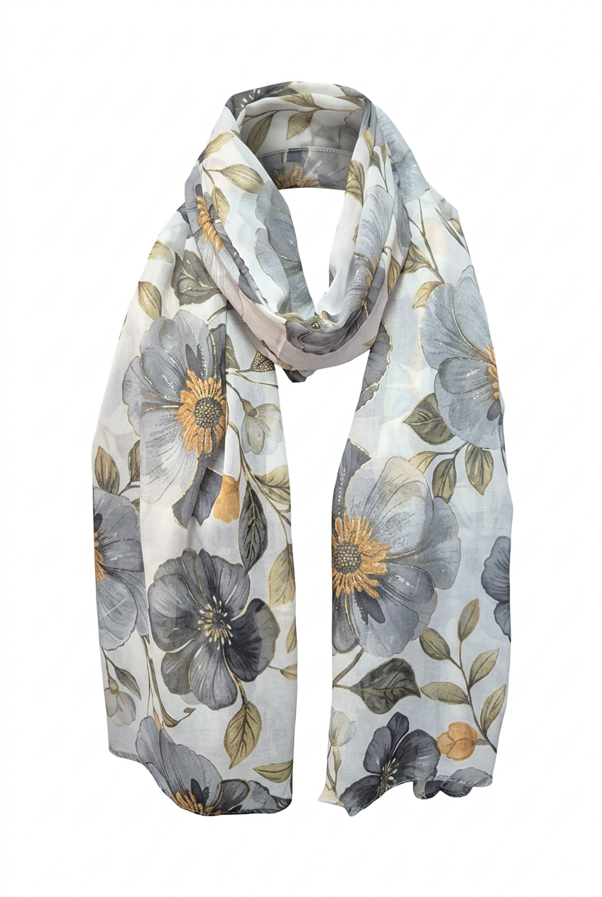 Patterned, Colorful Scarves - Image 18