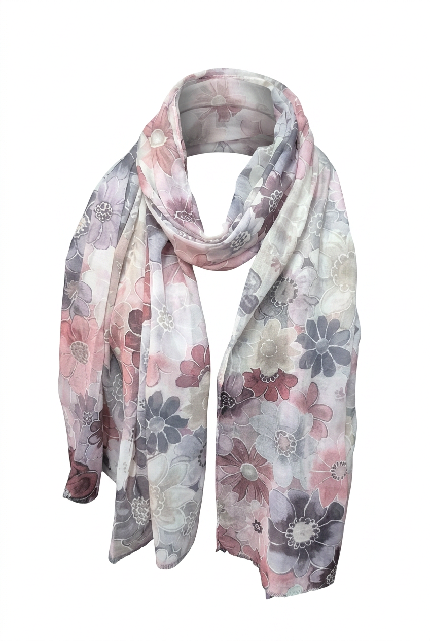 Patterned, Colorful Scarves - Image 21