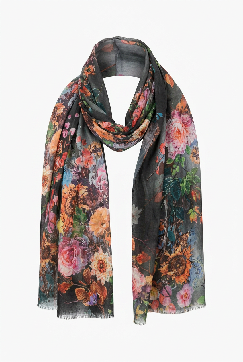 Patterned, Colorful Scarves - Image 22
