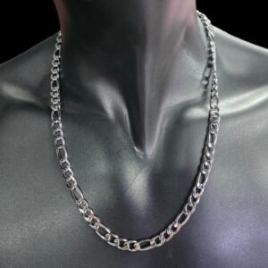 Stainless Steel Figaro link Chain 8mm