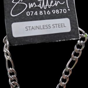 Stainless Steel Figaro link Bracelet 8mm
