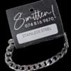 Stainless Steel Bracelet Flat Rolled Bracelet 10mm
