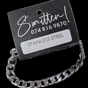 Stainless Steel Bracelet Flat Rolled Bracelet 10mm